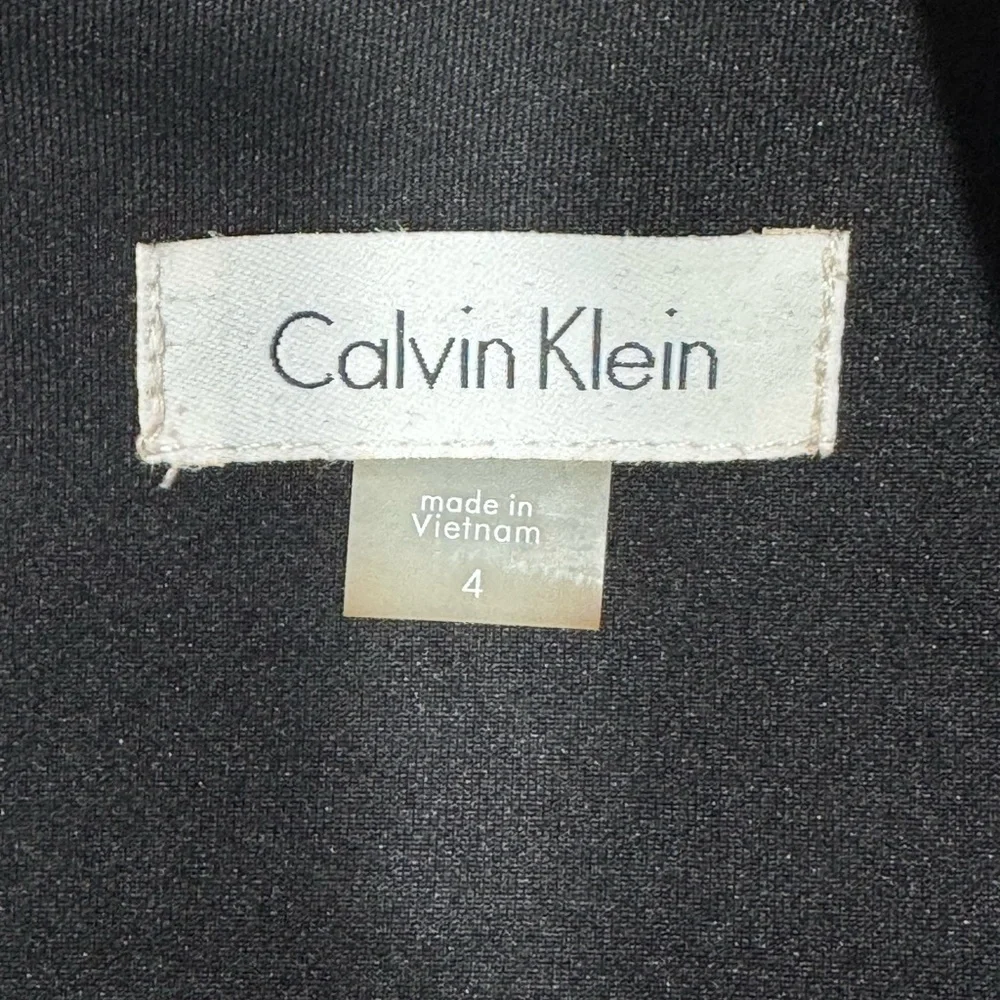 Calvin Klein Black Midi Dress - Picture 5 of 9